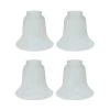4-3/4 in. Faux Alabaster Bell Shaped Ceiling Fan Replacement Glass Shade (4-Pack) by ASPEN Creative CORPORATION:Aspen Creative Corporation