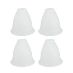 5 in. Frosted Ceiling Fan Replacement Glass Shade (4-Pack) by ASPEN Creative CORPORATION:Aspen Creative Corporation