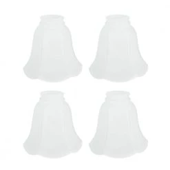 5 in. Frosted Ceiling Fan Replacement Glass Shade (4-Pack) by ASPEN Creative CORPORATION:Aspen Creative Corporation
