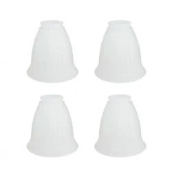 4-7/8 in. Frosted Ceiling Fan Replacement Glass Shade (4-Pack) by ASPEN Creative CORPORATION:Aspen Creative Corporation