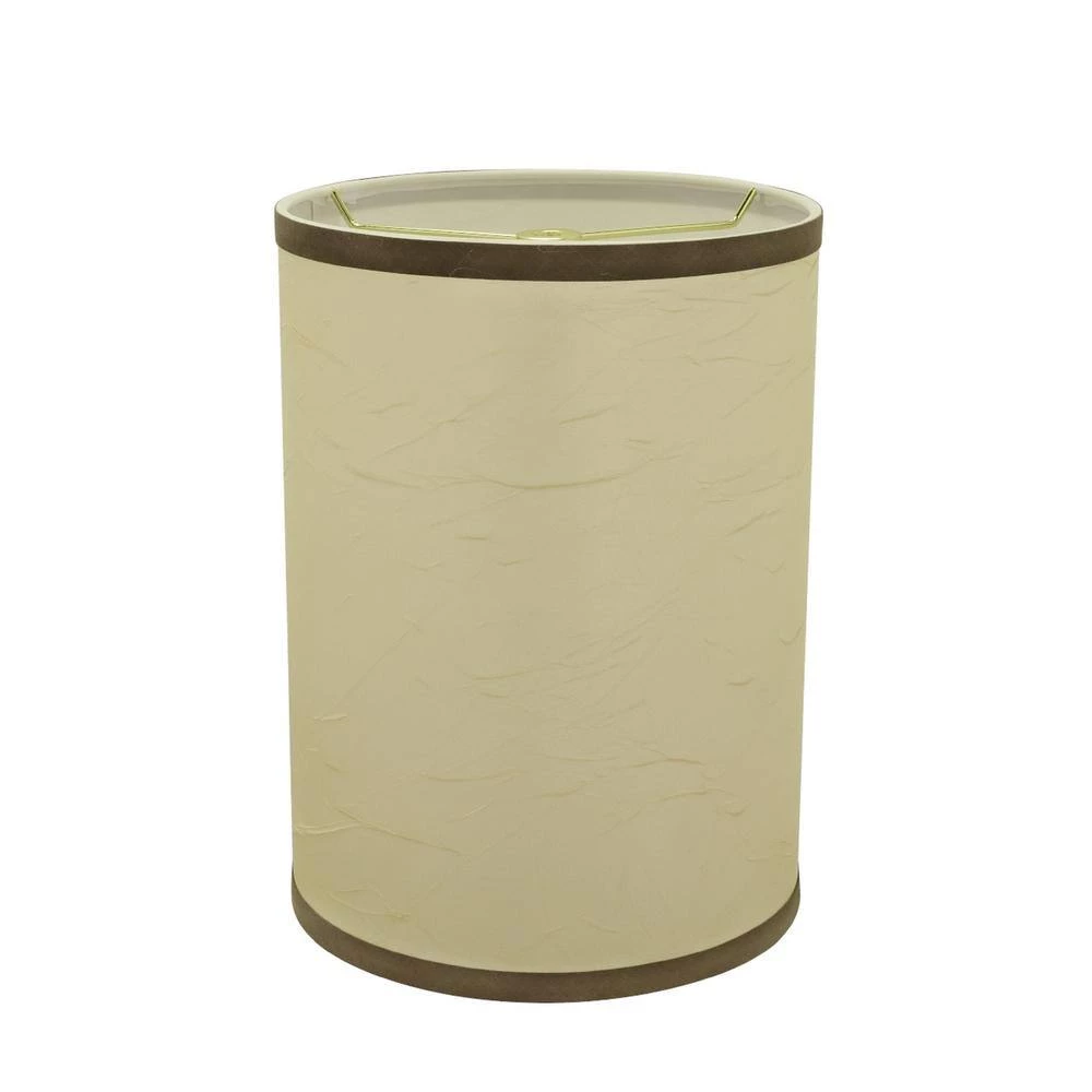 8 in. x 11 in. Beige Drum/Cylinder Lamp Shade by ASPEN Creative CORPORATION:Aspen Creative Corporation - Image 2