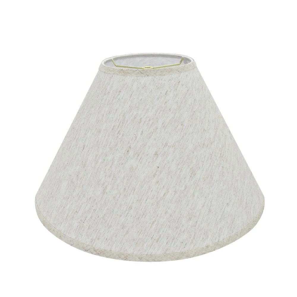 18 in. x 12.5 in. Beige Hardback Empire Lamp Shade by ASPEN Creative CORPORATION:Aspen Creative Corporation - Image 2