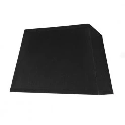 14.5 in. x 10 in. Black Hardback Rectangular Lamp Shade by ASPEN Creative CORPORATION:Aspen Creative Corporation
