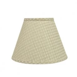 12 in. x 9 in. Gold and Diamond Design Hardback Empire Lamp Shade by ASPEN Creative CORPORATION:Aspen Creative Corporation