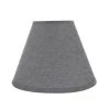 14 in. x 11 in. Grey Hardback Empire Lamp Shade by ASPEN Creative CORPORATION:Aspen Creative Corporation