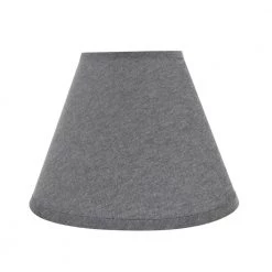 14 in. x 11 in. Grey Hardback Empire Lamp Shade by ASPEN Creative CORPORATION:Aspen Creative Corporation