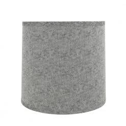 13 in. x 12 in. Grey Hardback Empire Lamp Shade by ASPEN Creative CORPORATION:Aspen Creative Corporation