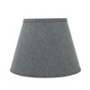 10 in. x 7.5 in. Grey Hardback Empire Lamp Shade by ASPEN Creative CORPORATION:Aspen Creative Corporation