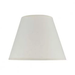 9 in. x 7 in. Ivory Hardback Empire Lamp Shade by ASPEN Creative CORPORATION:Aspen Creative Corporation