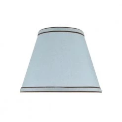 9 in. x 7 in. Light Blue Hardback Empire Lamp Shade by ASPEN Creative CORPORATION:Aspen Creative Corporation