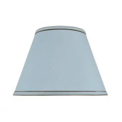 13 in. x 9.5 in. Light Blue Hardback Empire Lamp Shade by ASPEN Creative CORPORATION:Aspen Creative Corporation