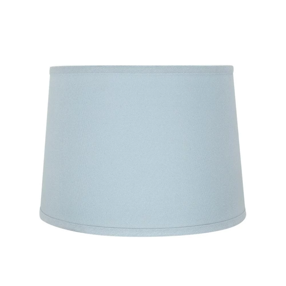 14 in. x 10 in. Light Blue Hardback Empire Lamp Shade by ASPEN Creative CORPORATION:Aspen Creative Corporation