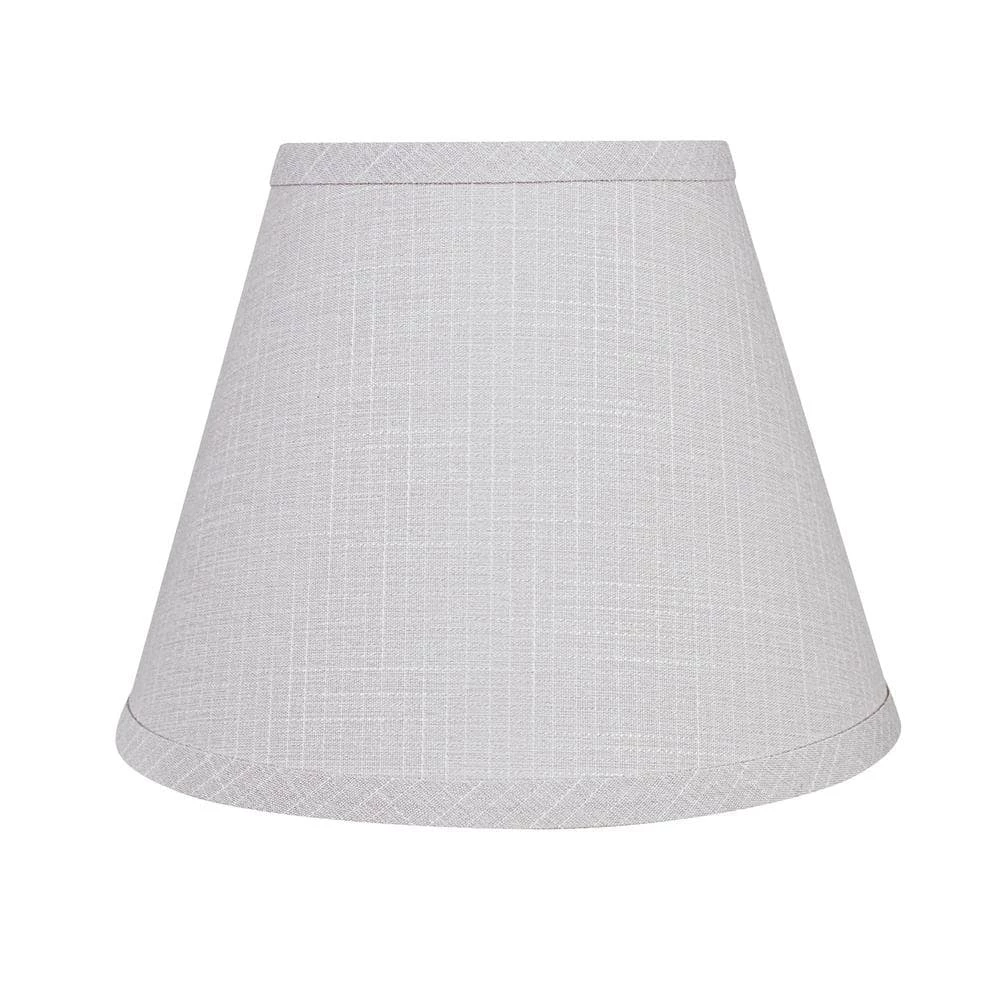 9 in. x 7 in. Light Grey Hardback Empire Lamp Shade by ASPEN Creative CORPORATION:Aspen Creative Corporation