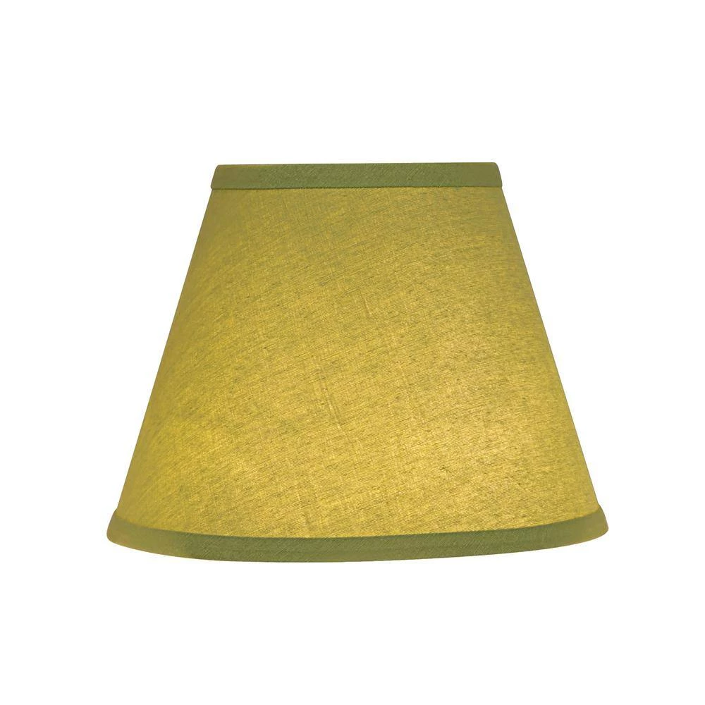 9 in. x 7 in. Lime Green Hardback Empire Lamp Shade by ASPEN Creative CORPORATION:Aspen Creative Corporation - Image 3