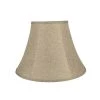 18 in. x 13 in. Natural Bell Collaspsible Lamp Shade by ASPEN Creative CORPORATION:Aspen Creative Corporation