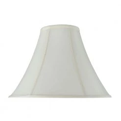 16 in. x 12 in. Off White Bell Lamp Shade by ASPEN Creative CORPORATION:Aspen Creative Corporation