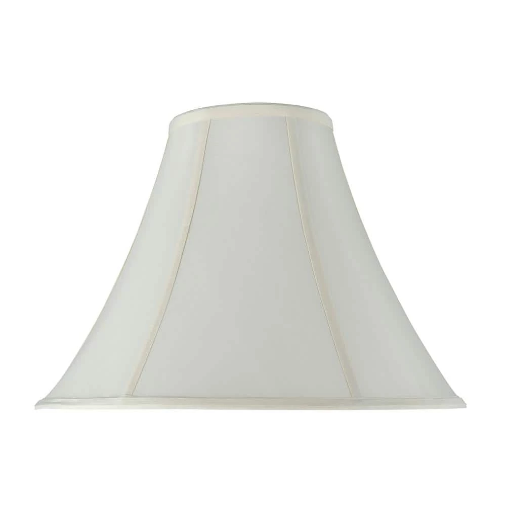 16 in. x 12 in. Off White Bell Lamp Shade by ASPEN Creative CORPORATION:Aspen Creative Corporation