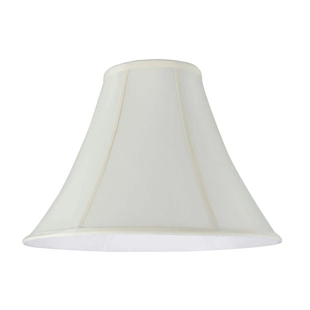 16 in. x 12 in. Off White Bell Lamp Shade by ASPEN Creative CORPORATION:Aspen Creative Corporation - Image 2