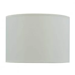 14 in. x 10 in. Off White Hardback Drum/Cylinder Lamp Shade by ASPEN Creative CORPORATION:Aspen Creative Corporation
