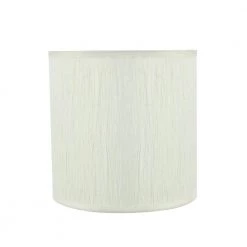 8 in. x 8 in. Off White Drum/Cylinder Lamp Shade by ASPEN Creative CORPORATION:Aspen Creative Corporation