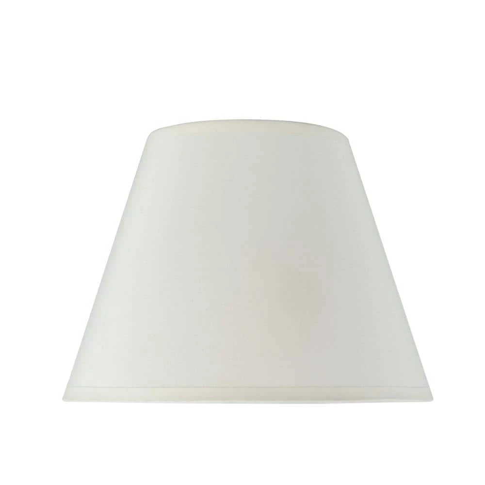 9 in. x 7 in. Off White Hardback Empire Lamp Shade by ASPEN Creative CORPORATION:Aspen Creative Corporation