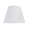 9 in. x 7 in. Off White Hardback Pleated Empire Lamp Shade by ASPEN Creative CORPORATION:Aspen Creative Corporation