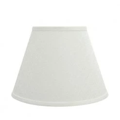 13 in. x 9.5 in. Off White Hardback Empire Lamp Shade by ASPEN Creative CORPORATION:Aspen Creative Corporation