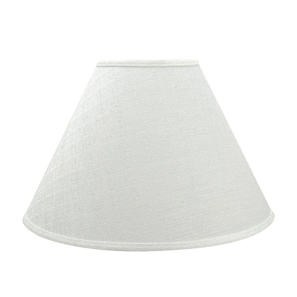 18 in. x 12.5 in. Off White Hardback Empire Lamp Shade by ASPEN Creative CORPORATION:Aspen Creative Corporation