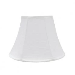 13 in. x 9-1/2 in. Off-White Bell Collaspsible Lamp Shade by ASPEN Creative CORPORATION:Aspen Creative Corporation