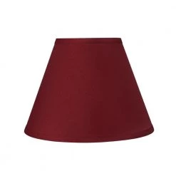 12 in. x 9 in. Blood Red Hardback Empire Lamp Shade by ASPEN Creative CORPORATION:Aspen Creative Corporation