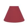 10 in. x 7 in. Red Hardback Empire Lamp Shade by ASPEN Creative CORPORATION:Aspen Creative Corporation