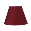 9 in. x 7 in. Blood Red Hardback Empire Lamp Shade by ASPEN Creative CORPORATION:Aspen Creative Corporation
