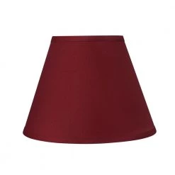 9 in. x 7 in. Blood Red Hardback Empire Lamp Shade by ASPEN Creative CORPORATION:Aspen Creative Corporation