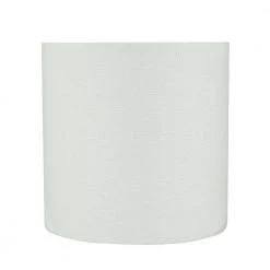 8 in. x 8 in. White Drum/Cylinder Lamp Shade by ASPEN Creative CORPORATION:Aspen Creative Corporation