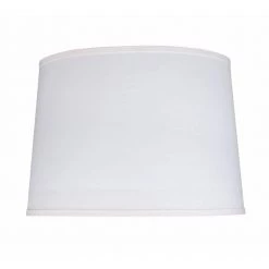17 in. x 12 in. White Hardback Empire Lamp Shade by ASPEN Creative CORPORATION:Aspen Creative Corporation