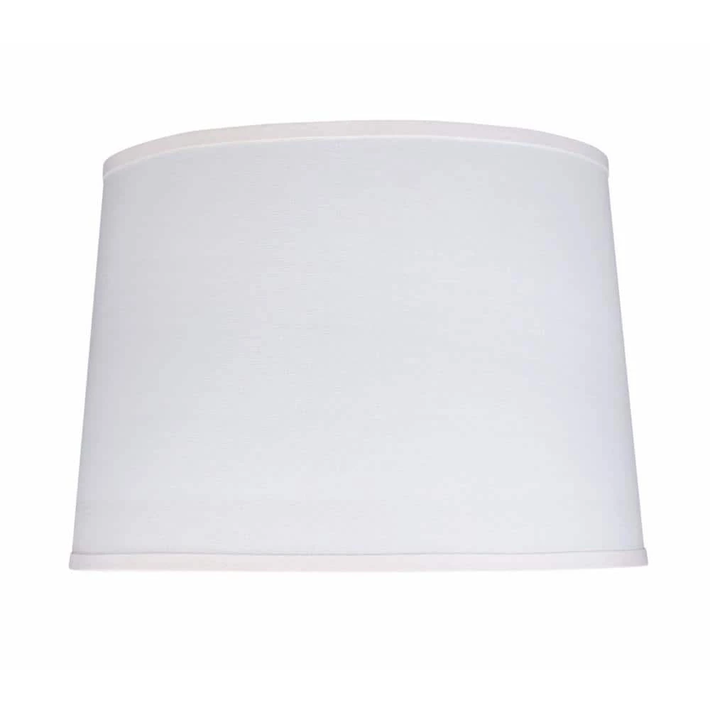 17 in. x 12 in. White Hardback Empire Lamp Shade by ASPEN Creative CORPORATION:Aspen Creative Corporation