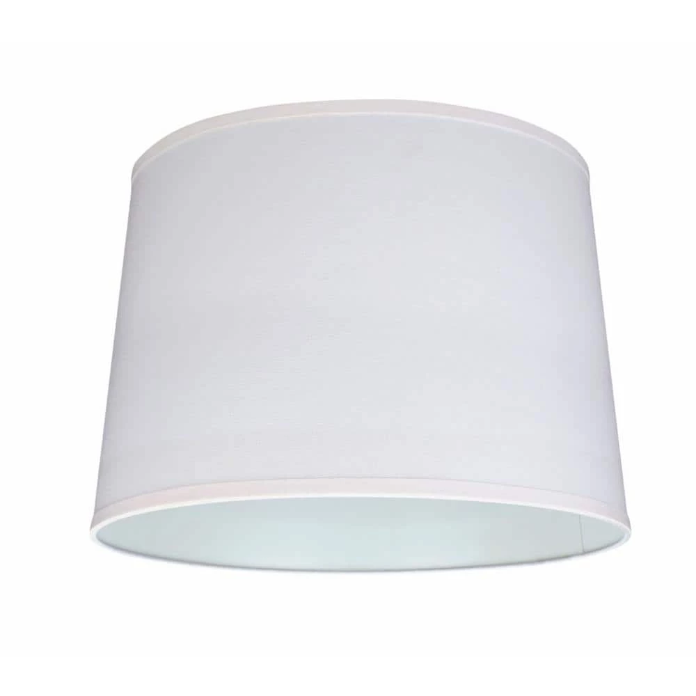 17 in. x 12 in. White Hardback Empire Lamp Shade by ASPEN Creative CORPORATION:Aspen Creative Corporation - Image 2