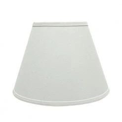 13 in. x 9.5 in. White Hardback Empire Lamp Shade by ASPEN Creative CORPORATION:Aspen Creative Corporation