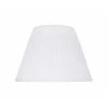 13 in. x 9.5 in. White Pleated Empire Lamp Shade by ASPEN Creative CORPORATION:Aspen Creative Corporation