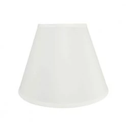 12 in. x 9 in. White Hardback Empire Lamp Shade by ASPEN Creative CORPORATION:Aspen Creative Corporation